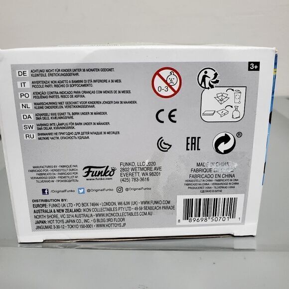 Funko Pop Television TMNT 1020 Leonardo With Surfboard New In Box - Picture 5 of 5